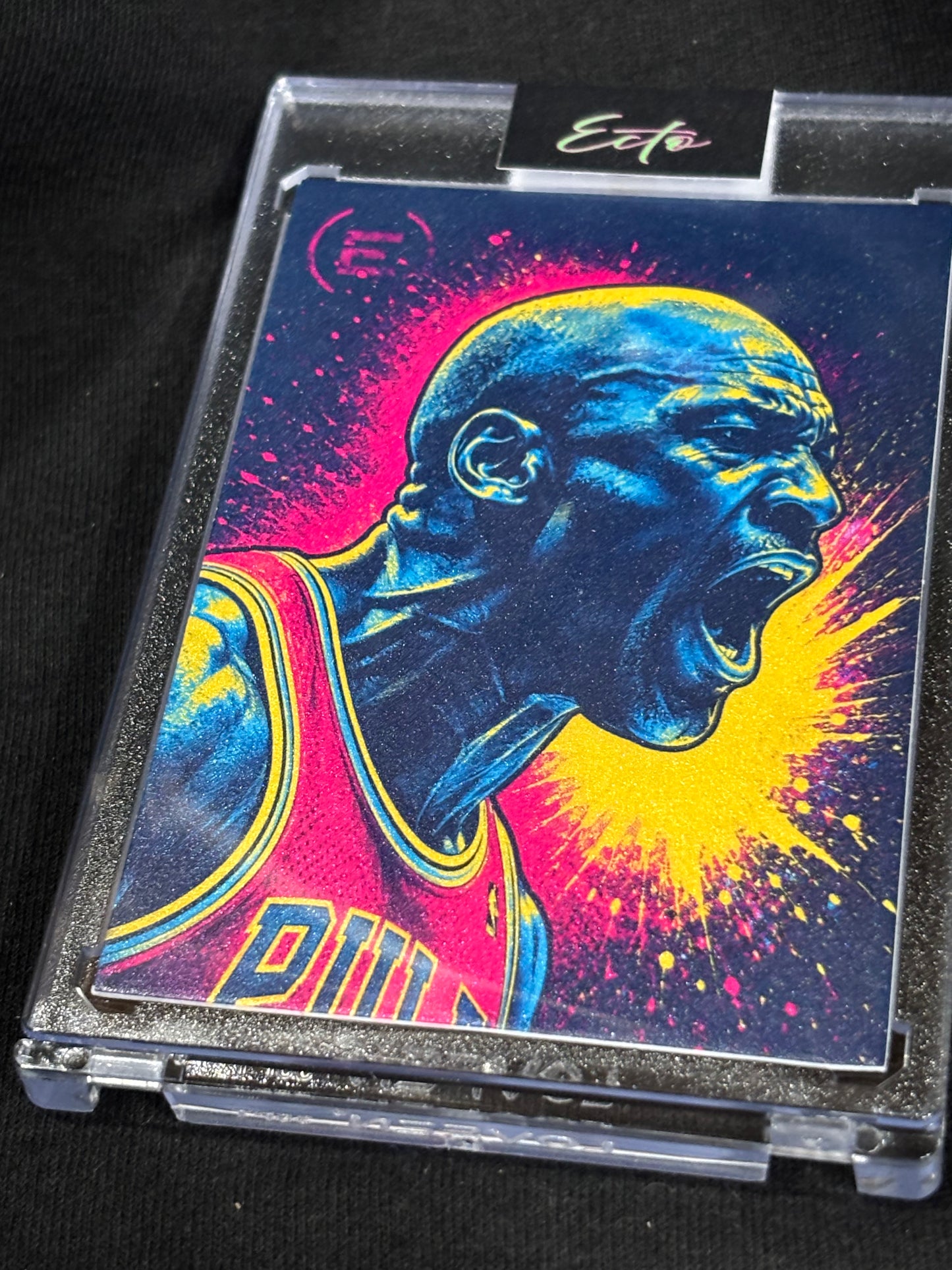 Michael Jordan "The Roar" Art Card | Ecto Selecto Original | Base & 1/1 Parallels
