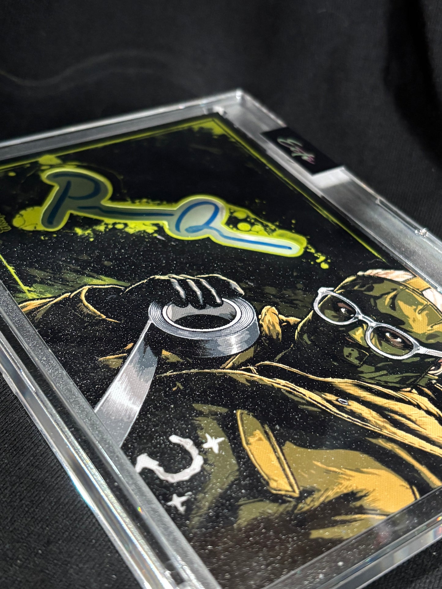 Paul Dano "The Riddler" Cut Signature | 3.5" x 5" Custom Art Display | Beckett Authenticated