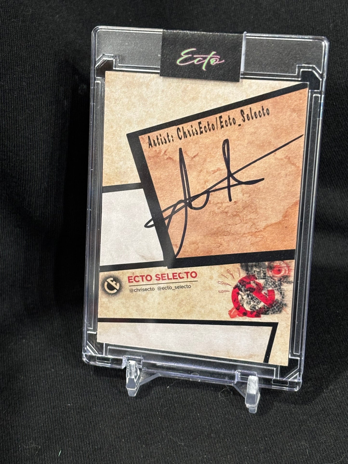 Stone Cold Steve Austin "Cold Blooded" – Ecto Selecto Custom Trading Card