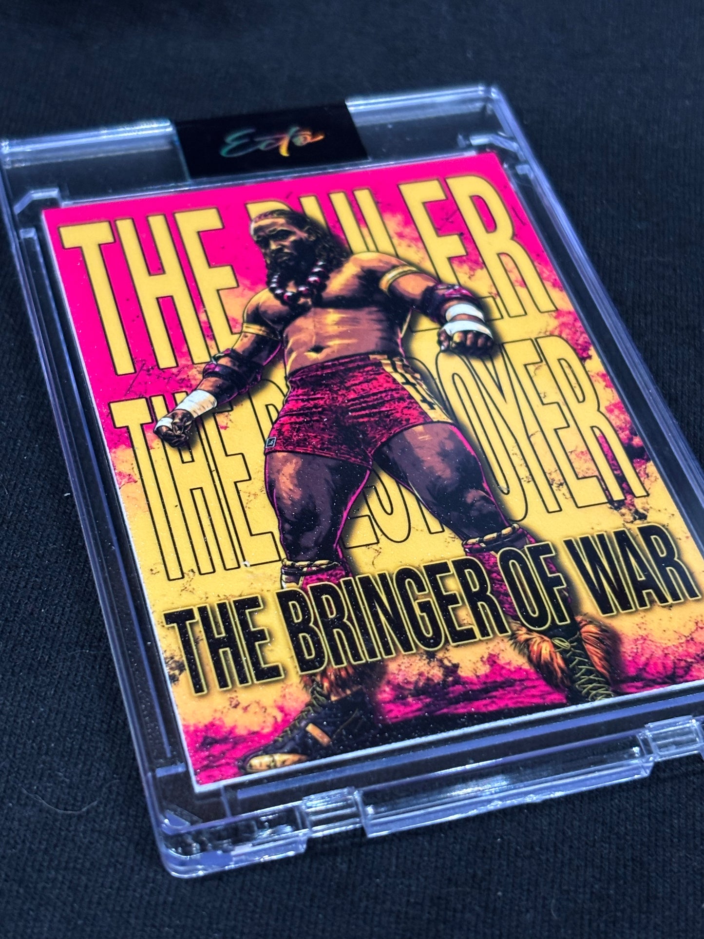 Oba Femi — “The Bringer of War” Custom Art Card