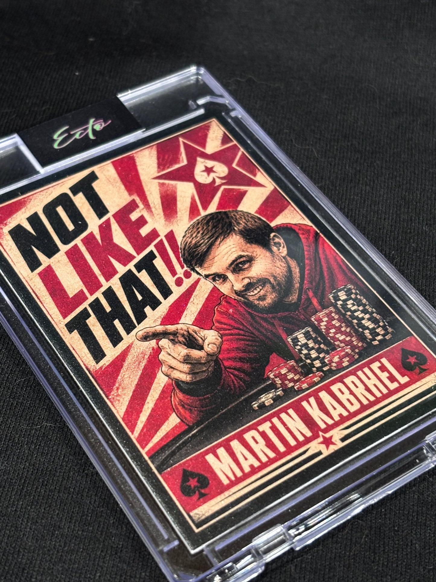 Martin Kabrhel “Not Like That!!” Custom Art Trading Card | Base & True 1/1 Editions