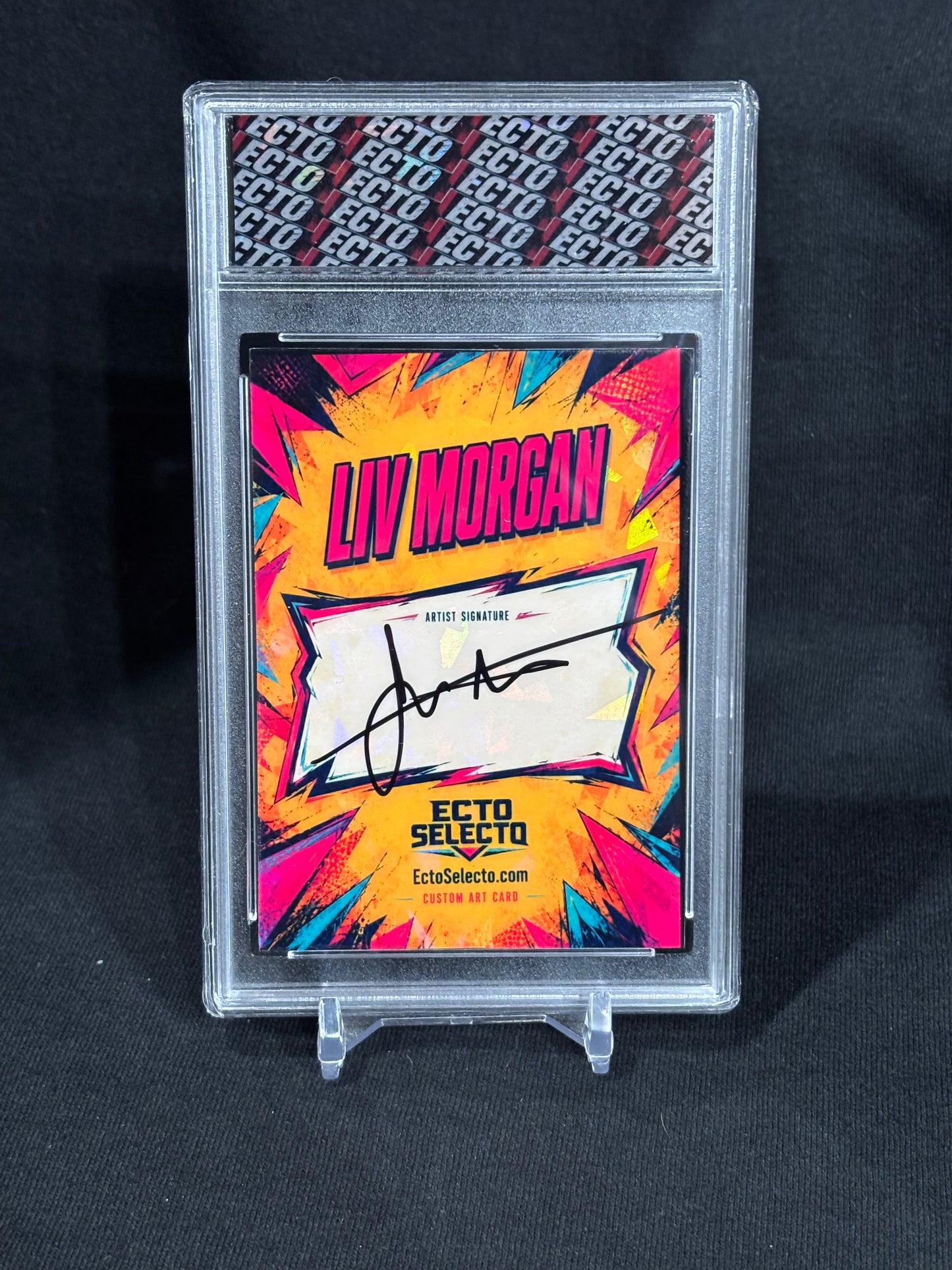 Liv Morgan “Color Riot” Custom Art Card | Base & True 1/1 Editions