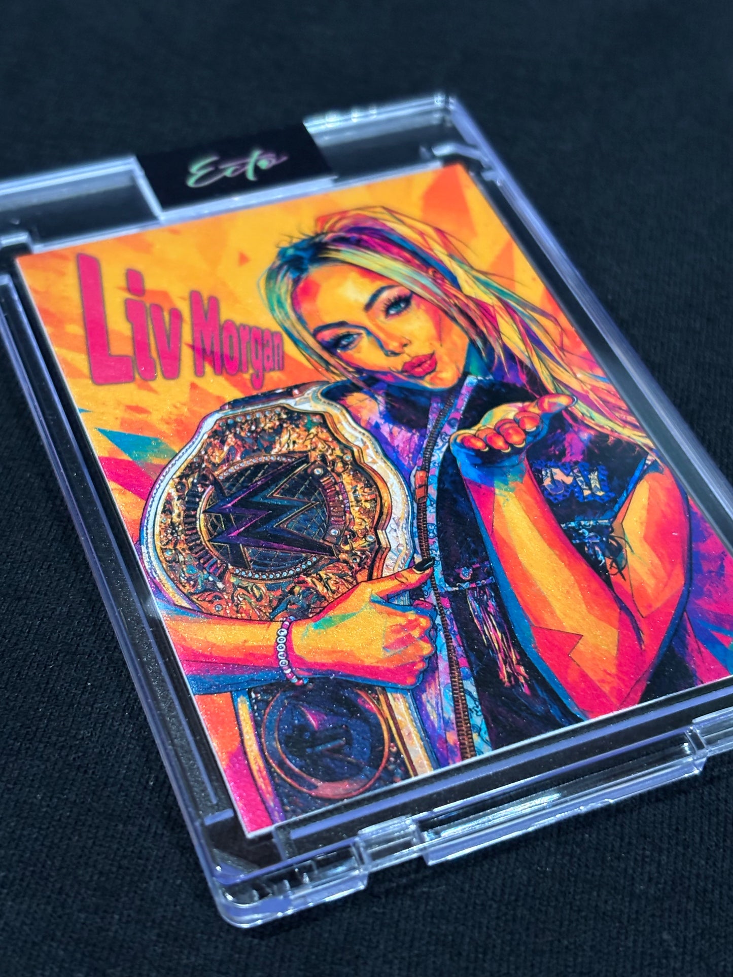 Liv Morgan “Color Riot” Custom Art Card | Base & True 1/1 Editions