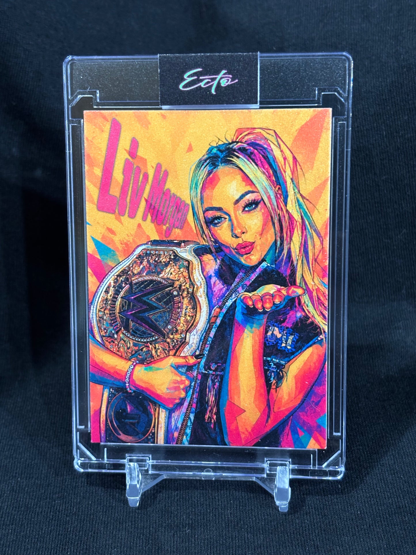 Liv Morgan “Color Riot” Custom Art Card | Base & True 1/1 Editions