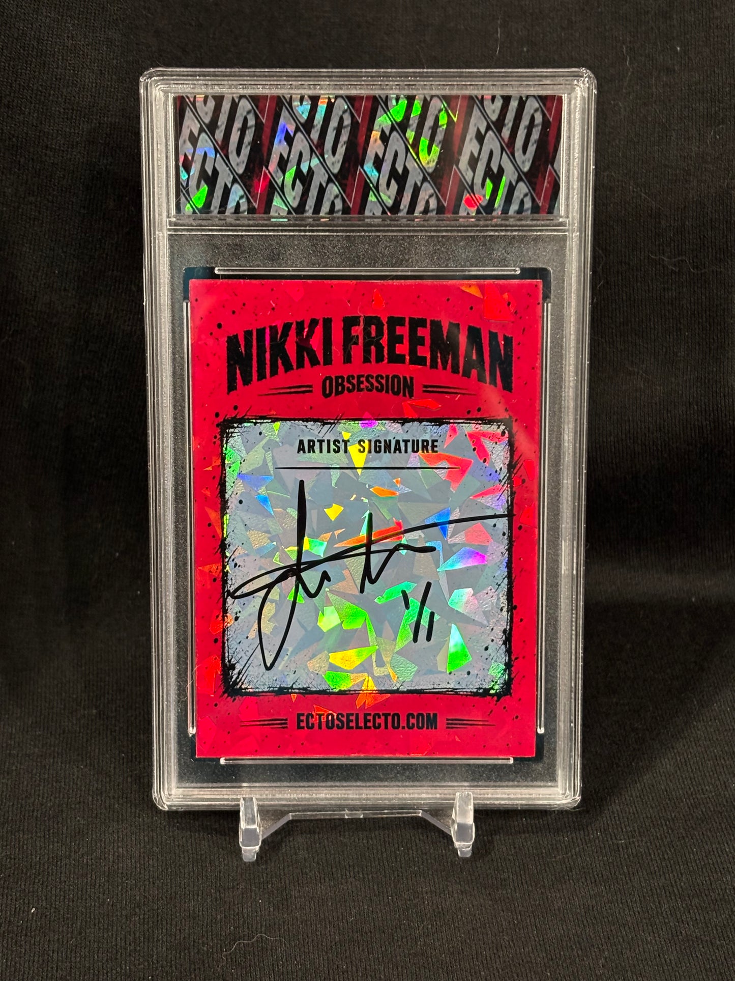 Nikki Freeman “Obsession” Custom Art Card | Base & True 1/1 Editions