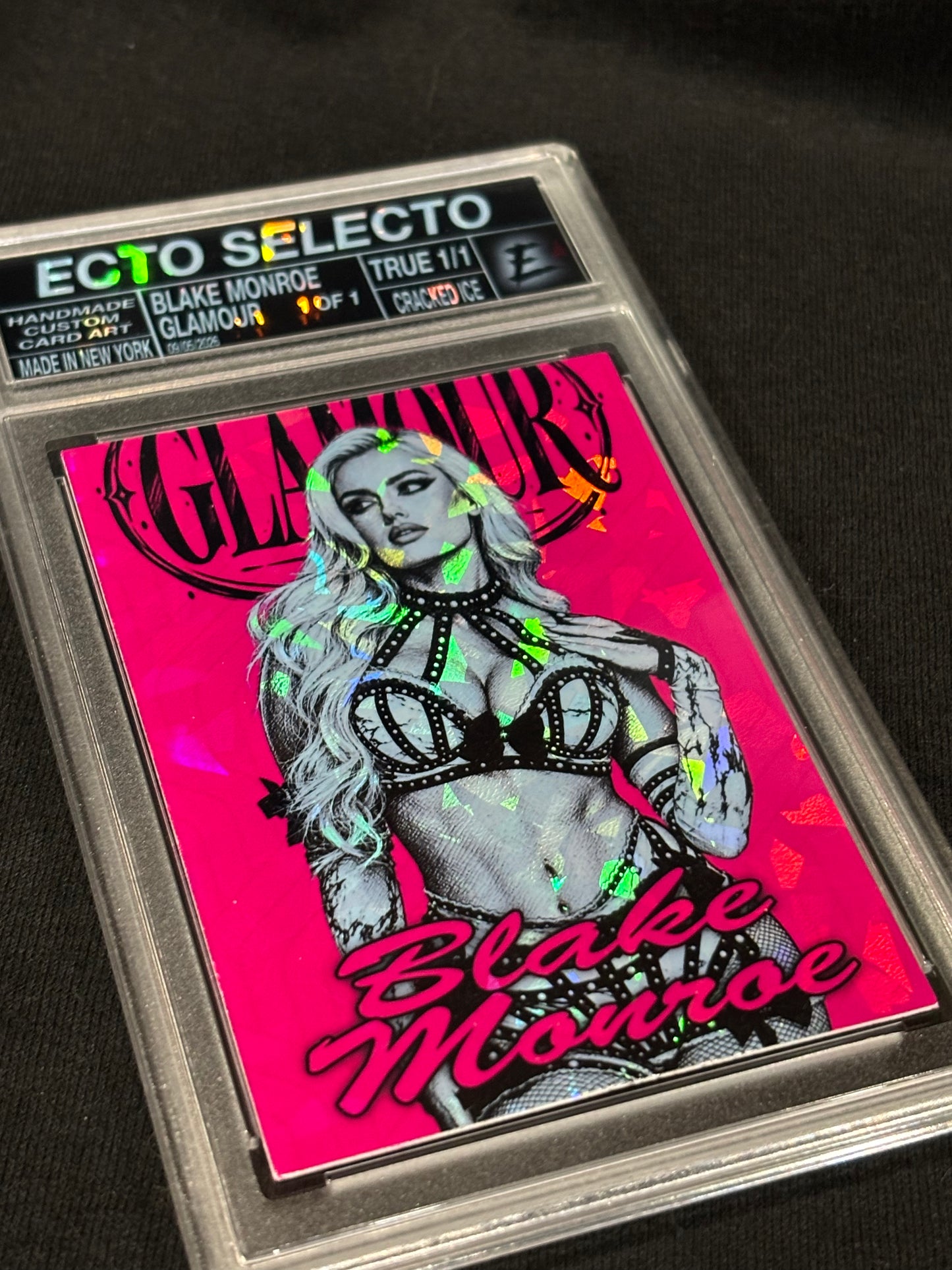 Blake Monroe “Glamour” Custom Art Card | Base & True 1/1 Editions