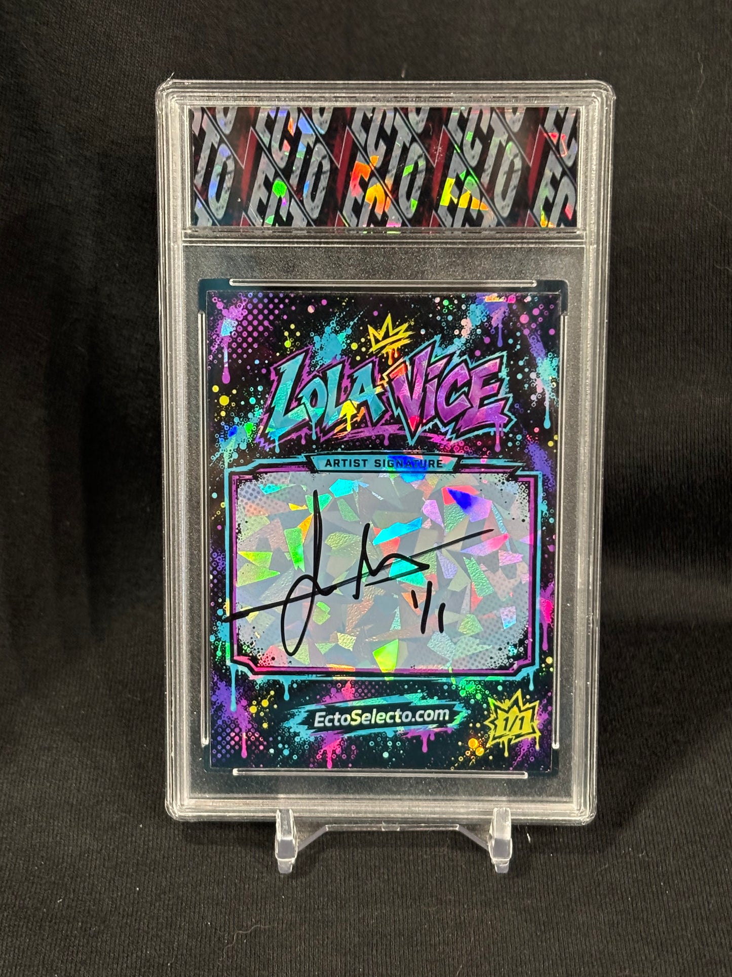 Lola Vice “Street Static” Custom Art Card | Base & True 1/1 Editions