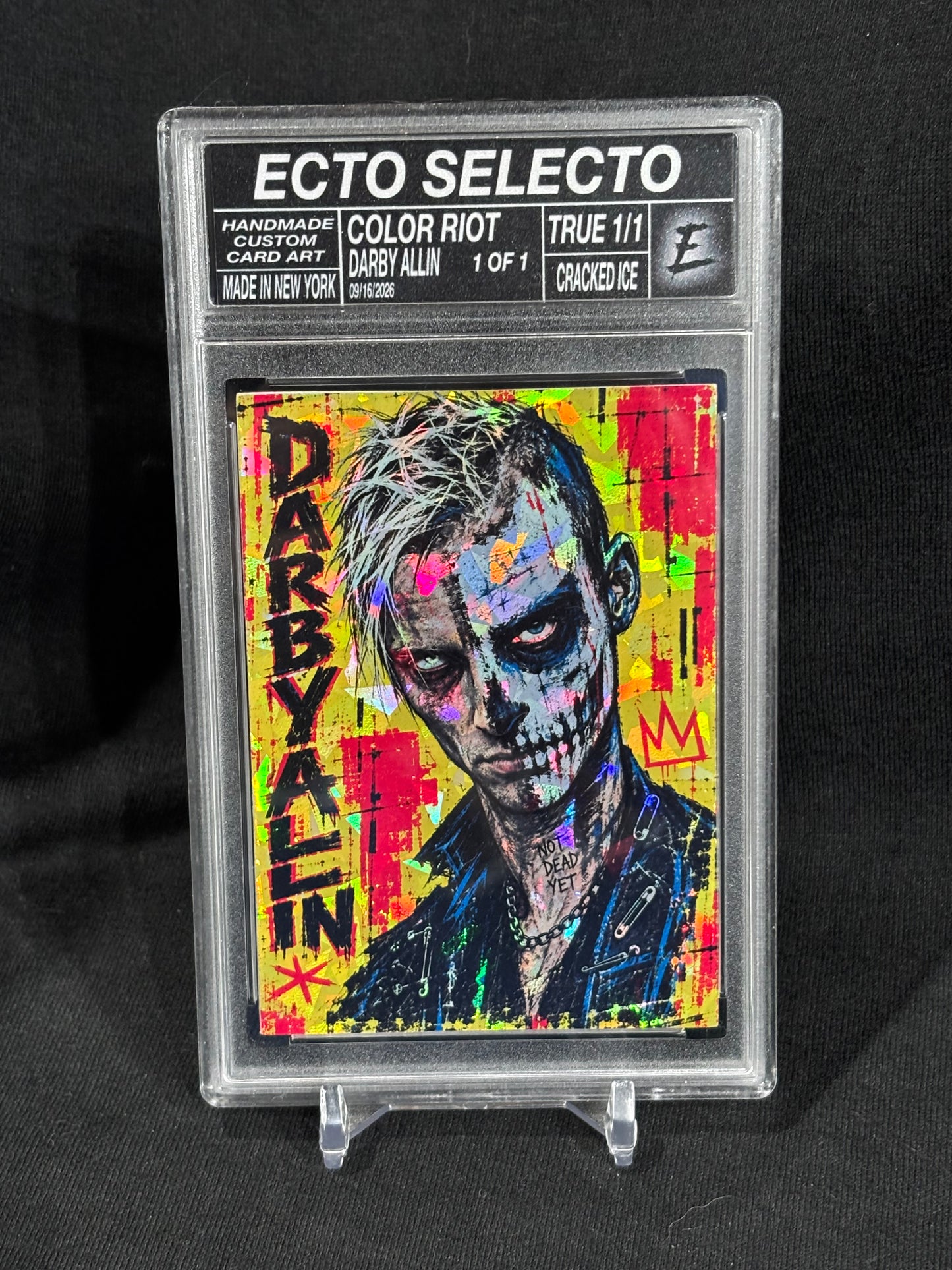 Darby Allin “Color Riot” Custom Art Card – Base or True 1/1