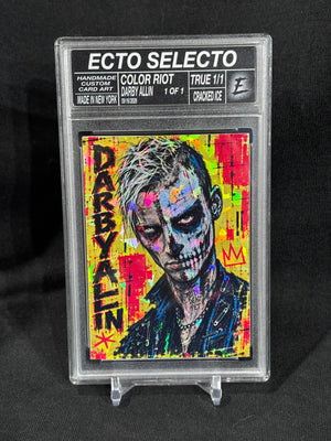 Darby Allin “Color Riot” Custom Art Card – Base or True 1/1