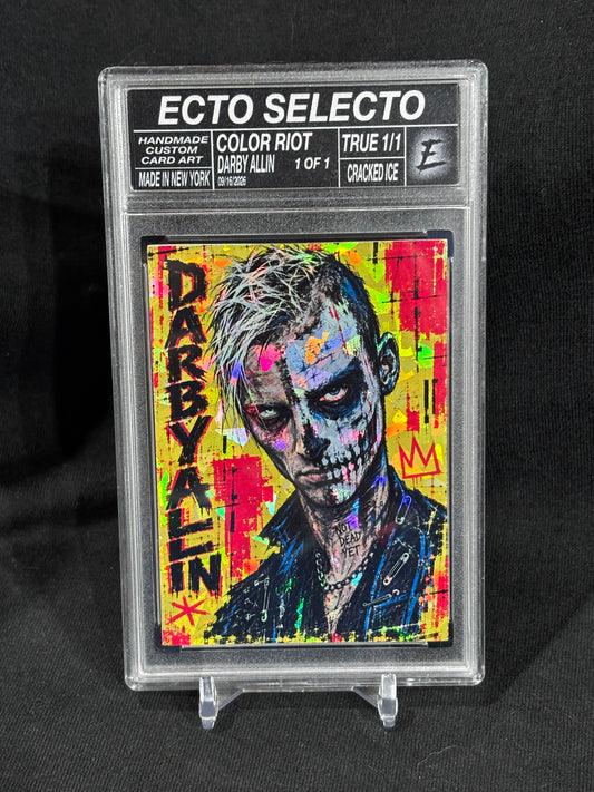 Darby Allin “Color Riot” Custom Art Card – Base or True 1/1