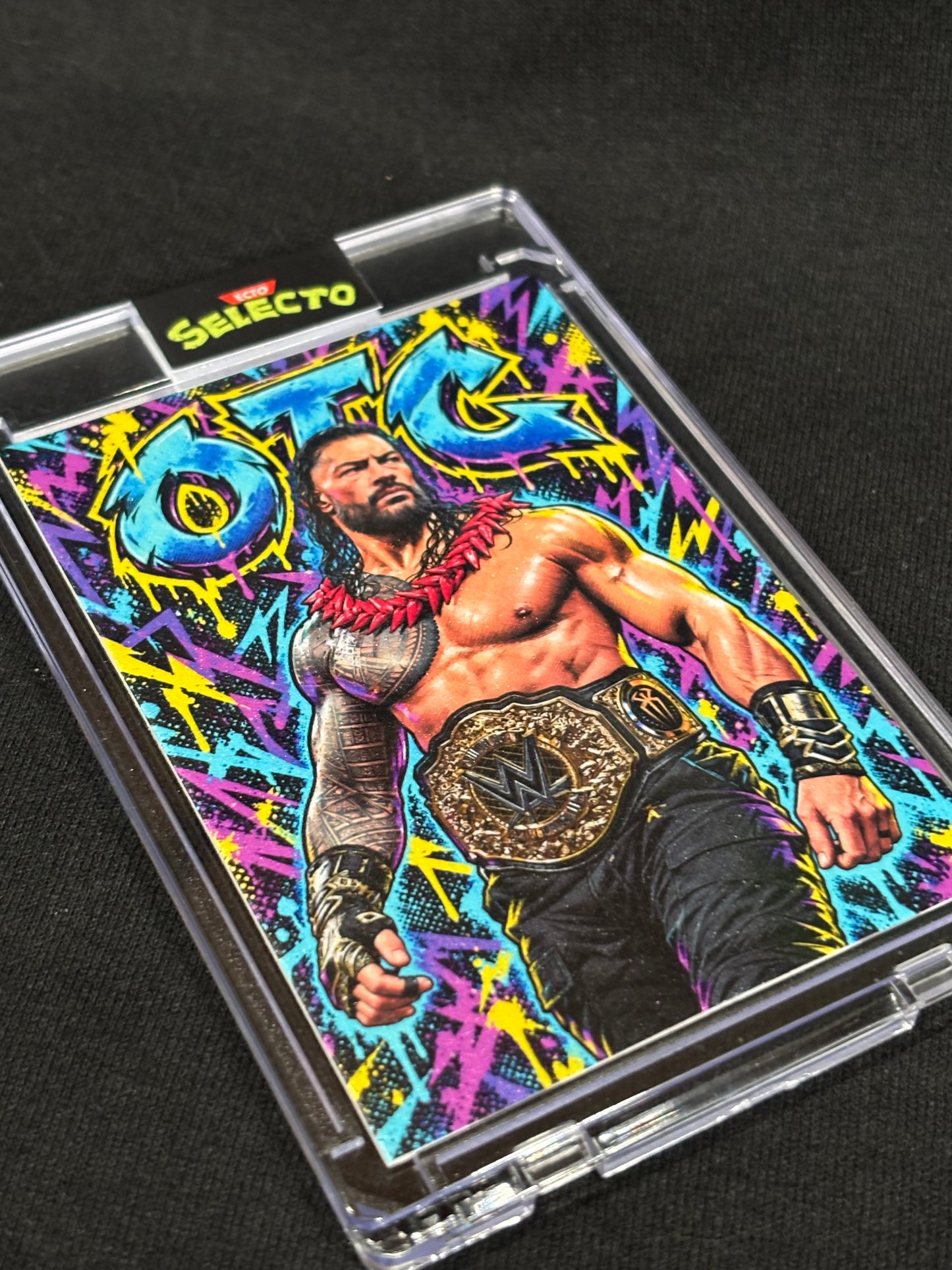 Roman Reigns “Street Static” Custom Art Card – Random 1/1 Parallel or Base