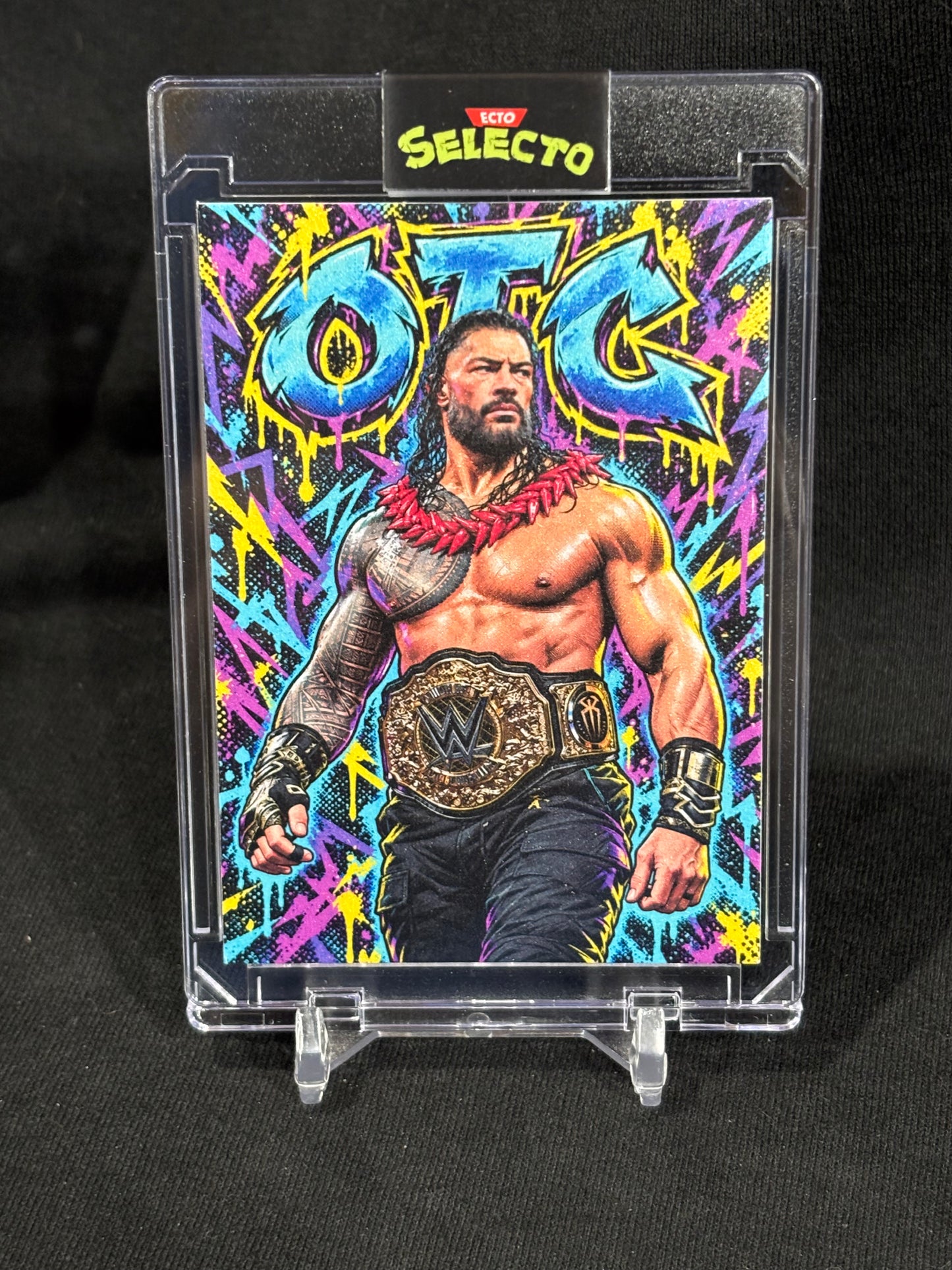 Roman Reigns “Street Static” Custom Art Card – Random 1/1 Parallel or Base