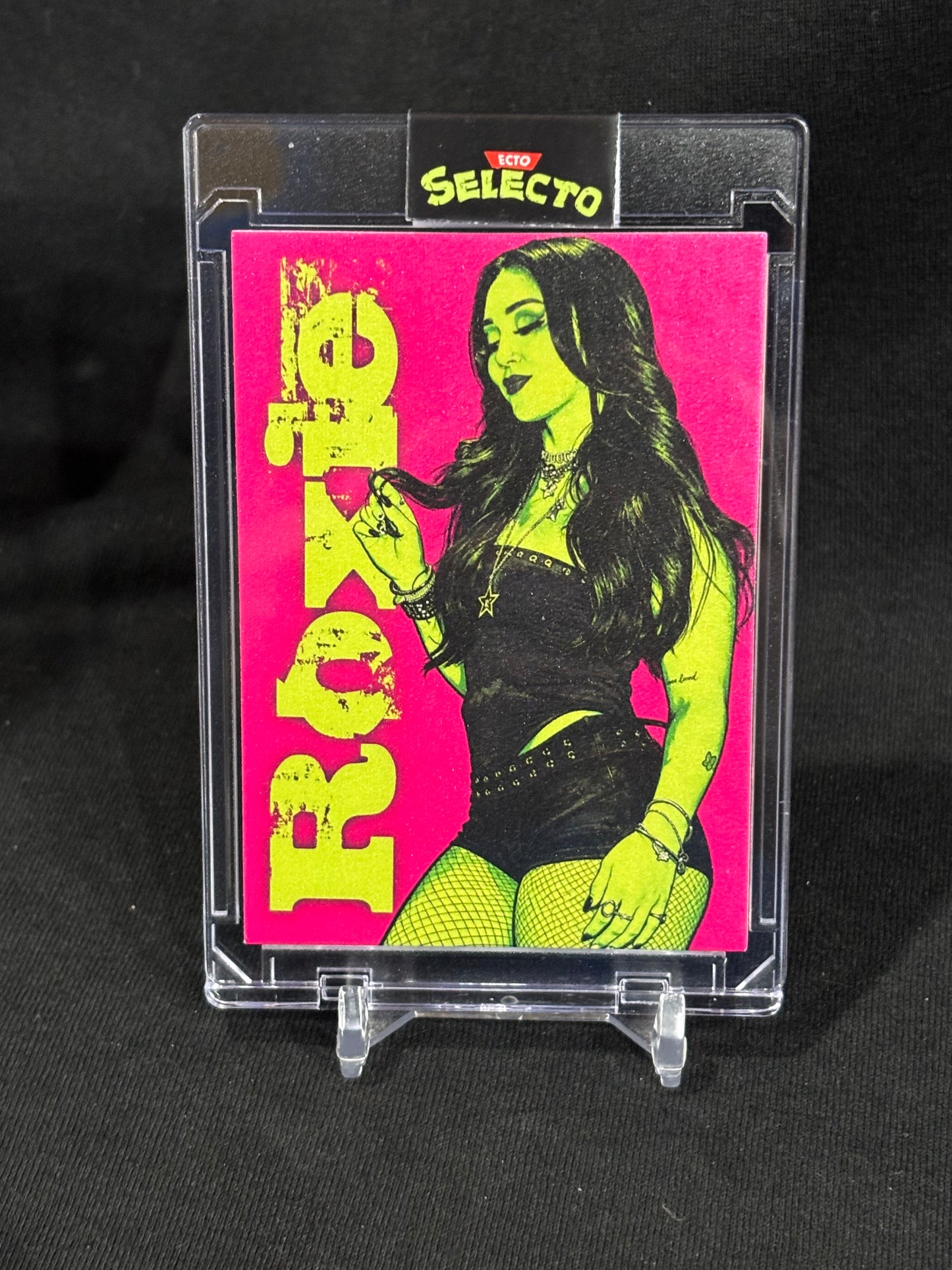Roxie – Roxanne Perez Handmade Wrestling Art Card | Base & True 1/1 Parallels
