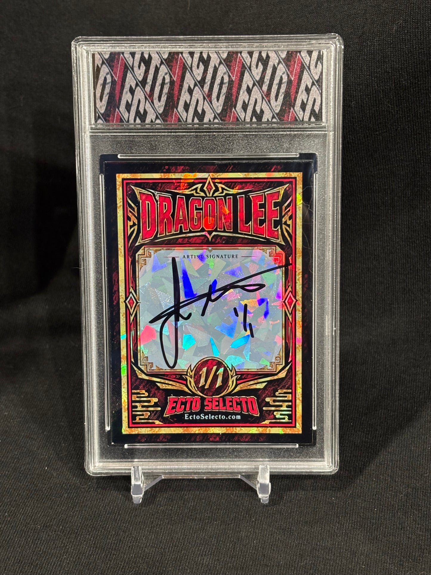 Dragon Lee “Garra del Dragón” Custom Art Card | Four 1/1 Parallels + Base