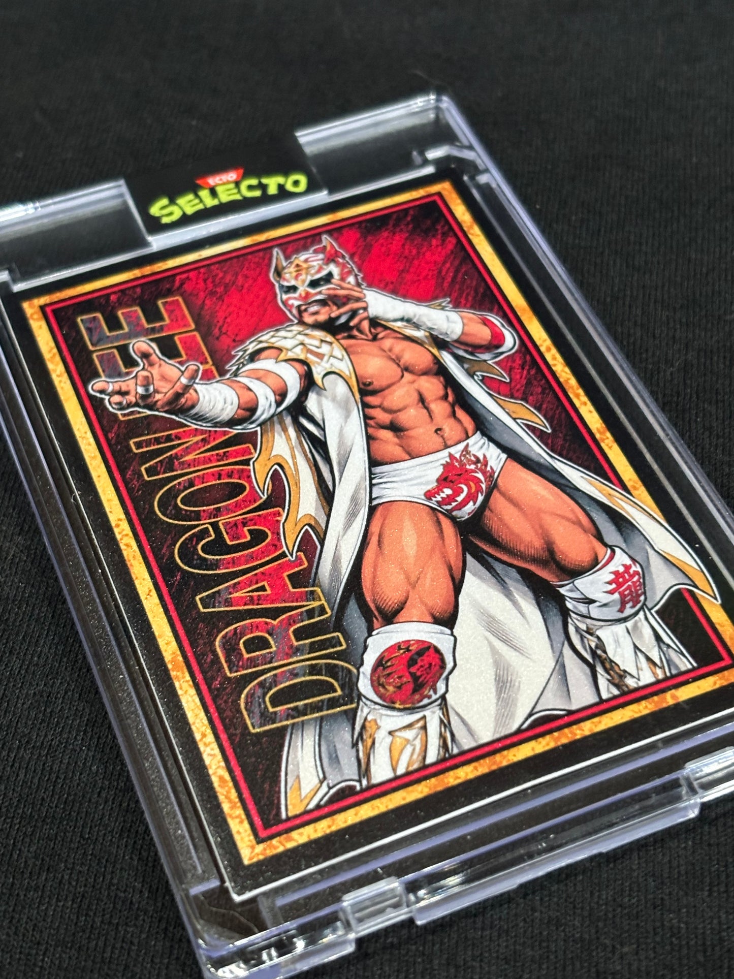 Dragon Lee “Garra del Dragón” Custom Art Card | Four 1/1 Parallels + Base