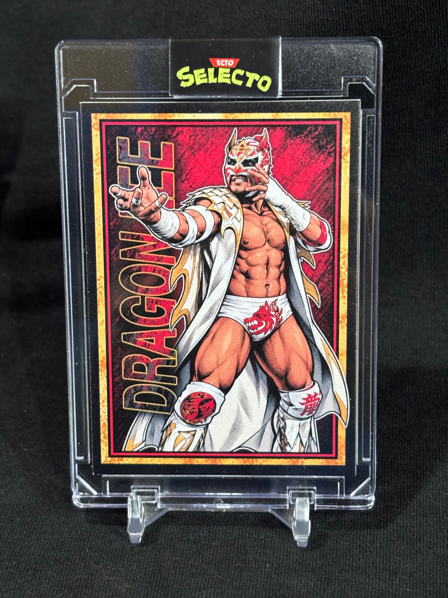 Dragon Lee “Garra del Dragón” Custom Art Card | Four 1/1 Parallels + Base