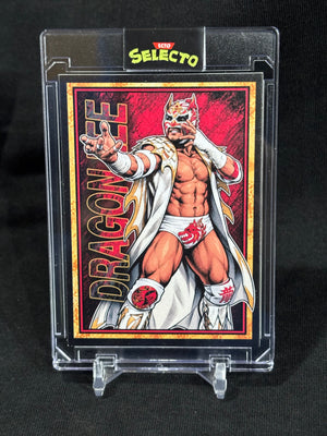 Dragon Lee “Garra del Dragón” Custom Art Card | Four 1/1 Parallels + Base
