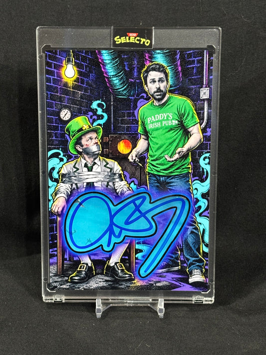 Charlie Day as Charlie Kelly 4×6 Beckett Authenticated Cut Signature – True 1/1