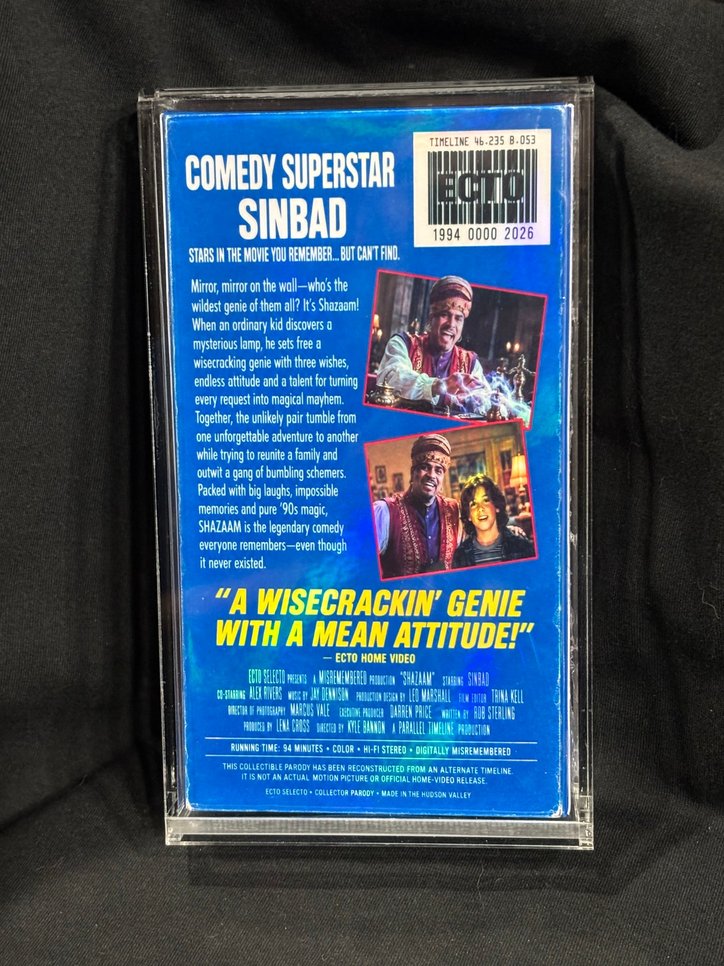 SHAZAAM Lost VHS Replica | Limited Edition Ecto Selecto Collectible