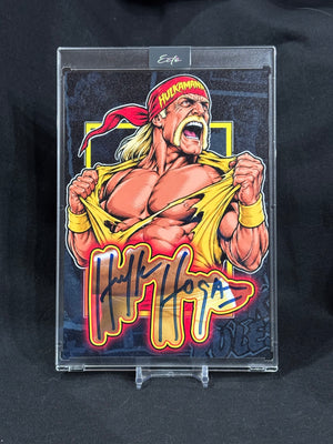Hulk Hogan JSA-Authenticated Cut Signature 5×7 Original Art Card – True 1/1
