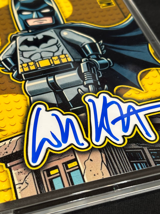 Will Arnett LEGO Batman Cut Signature 4×6 – True 1/1 | Ecto Selecto
