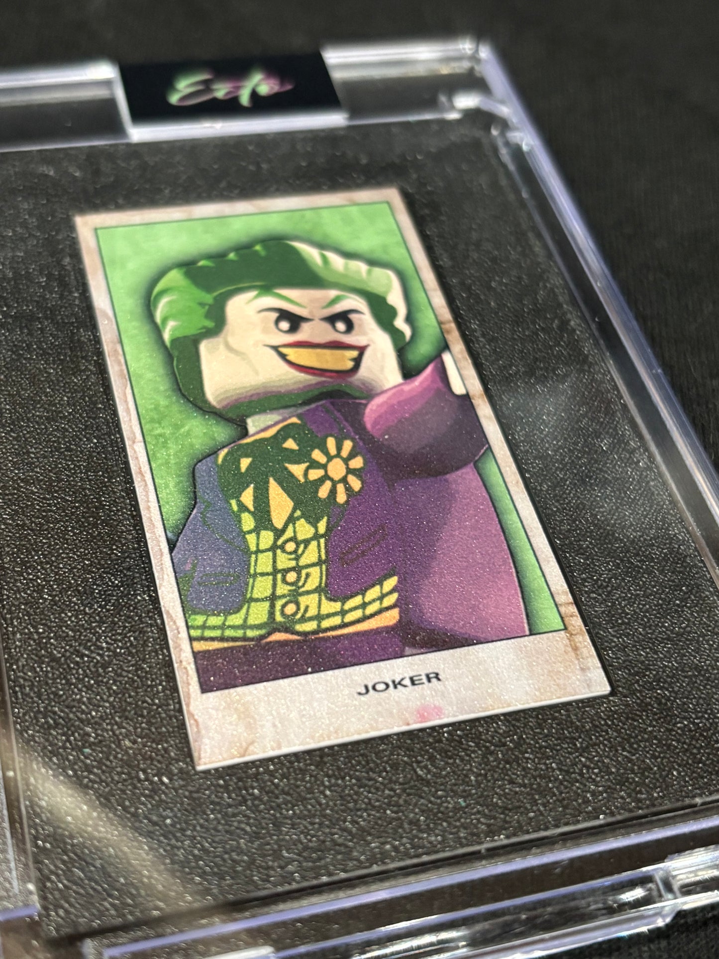 LEGO Joker T206-Inspired Custom Art Card | Base & 1/1 Parallels