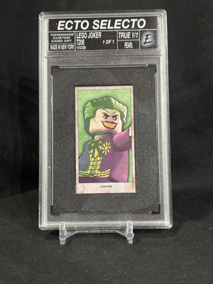 LEGO Joker T206-Inspired Custom Art Card | Base & 1/1 Parallels