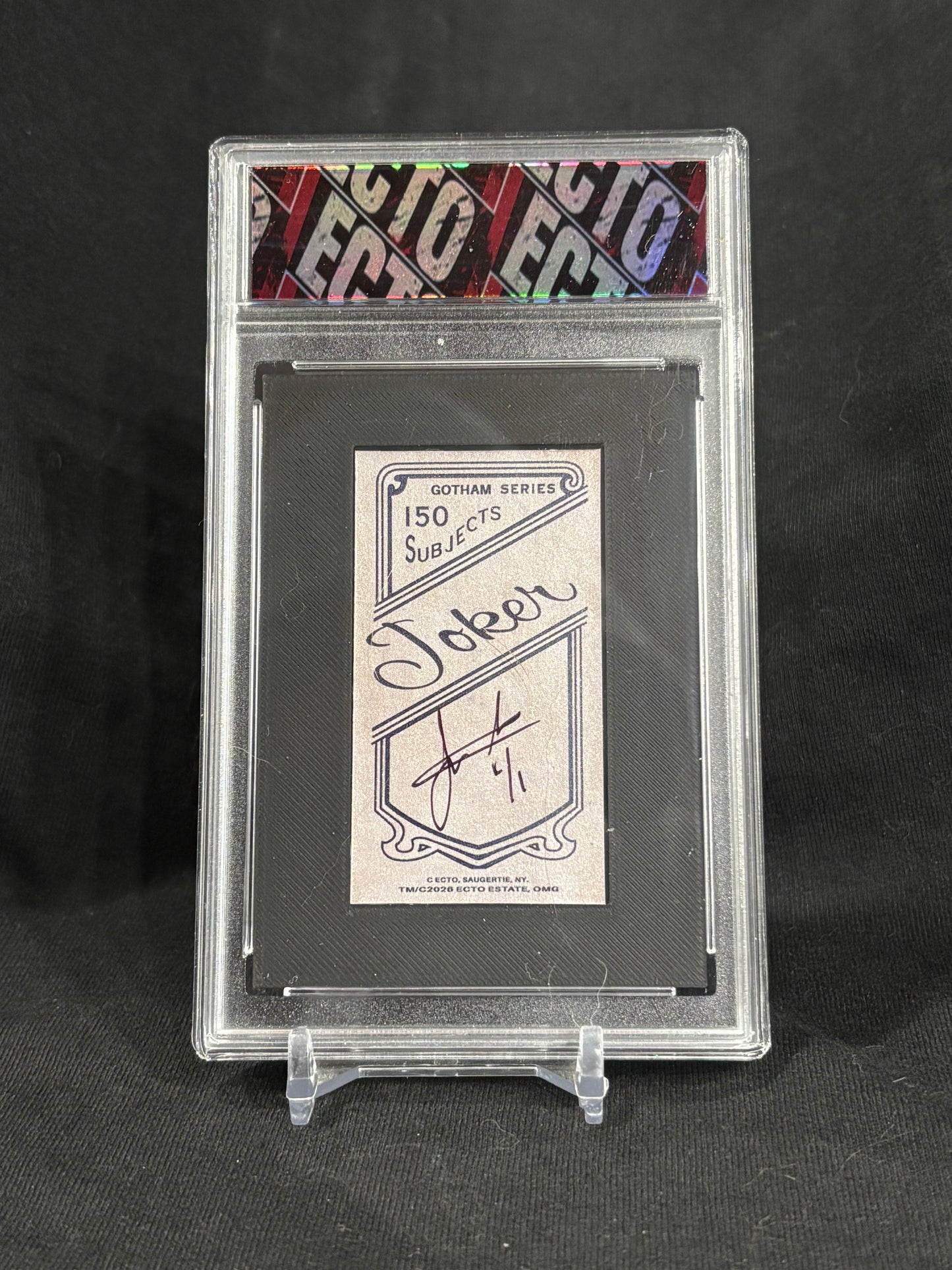 LEGO Joker T206-Inspired Custom Art Card | Base & 1/1 Parallels