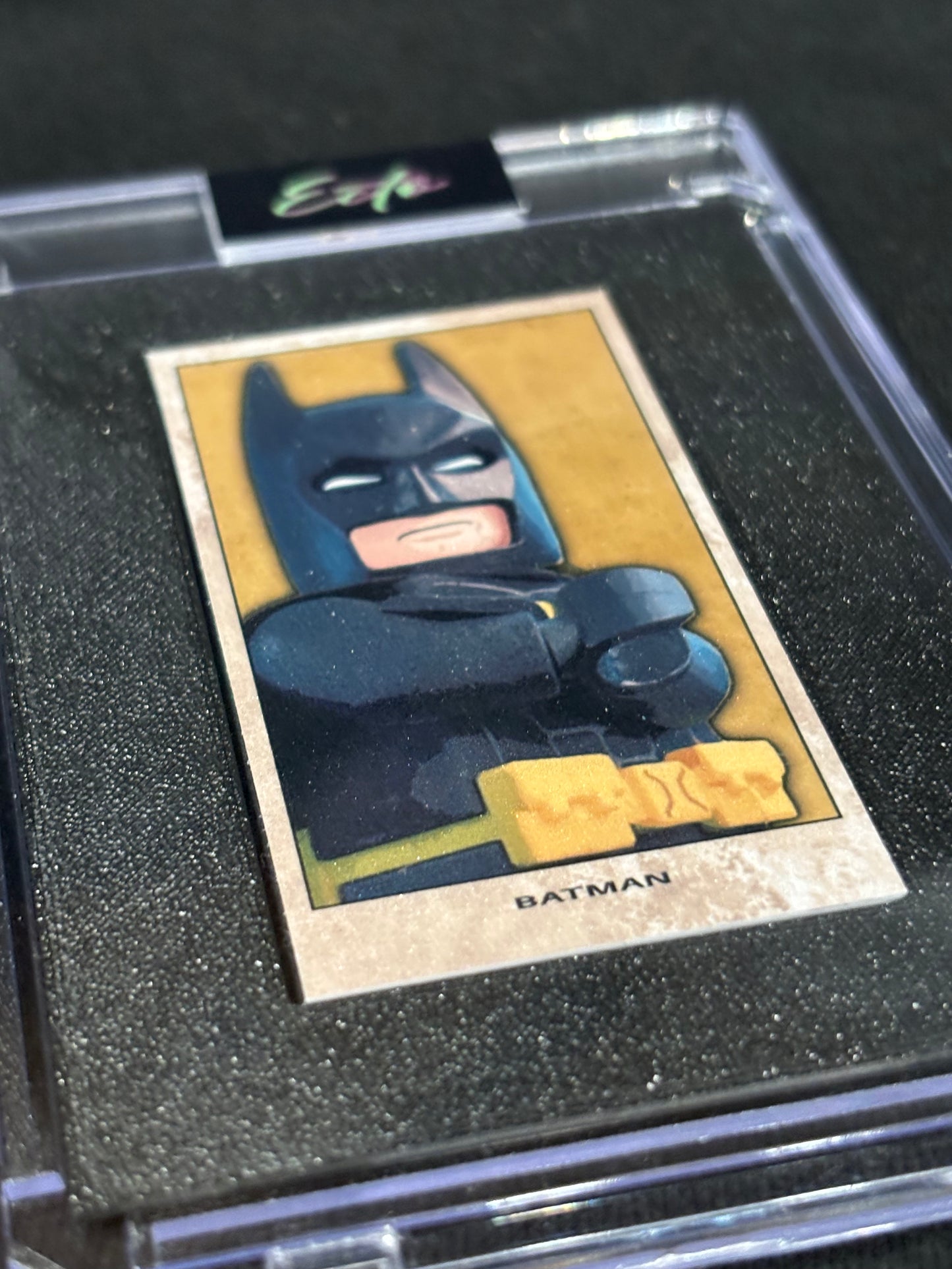LEGO Batman T206-Inspired Custom Art Card | Base & 1/1 Parallels