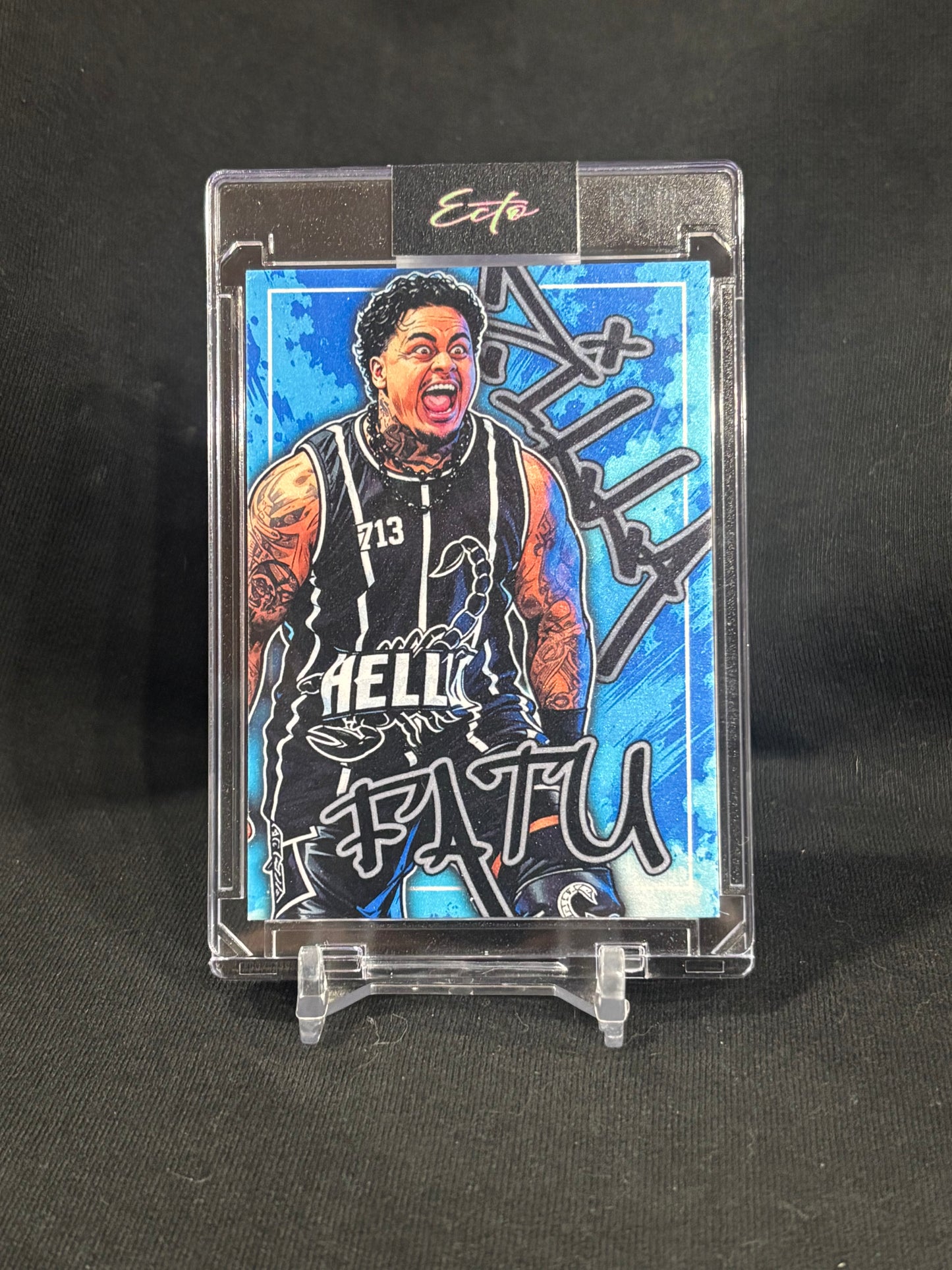 Zilla Fatu “Unleashed” Custom Art Card | Base & Random 1/1 Parallels