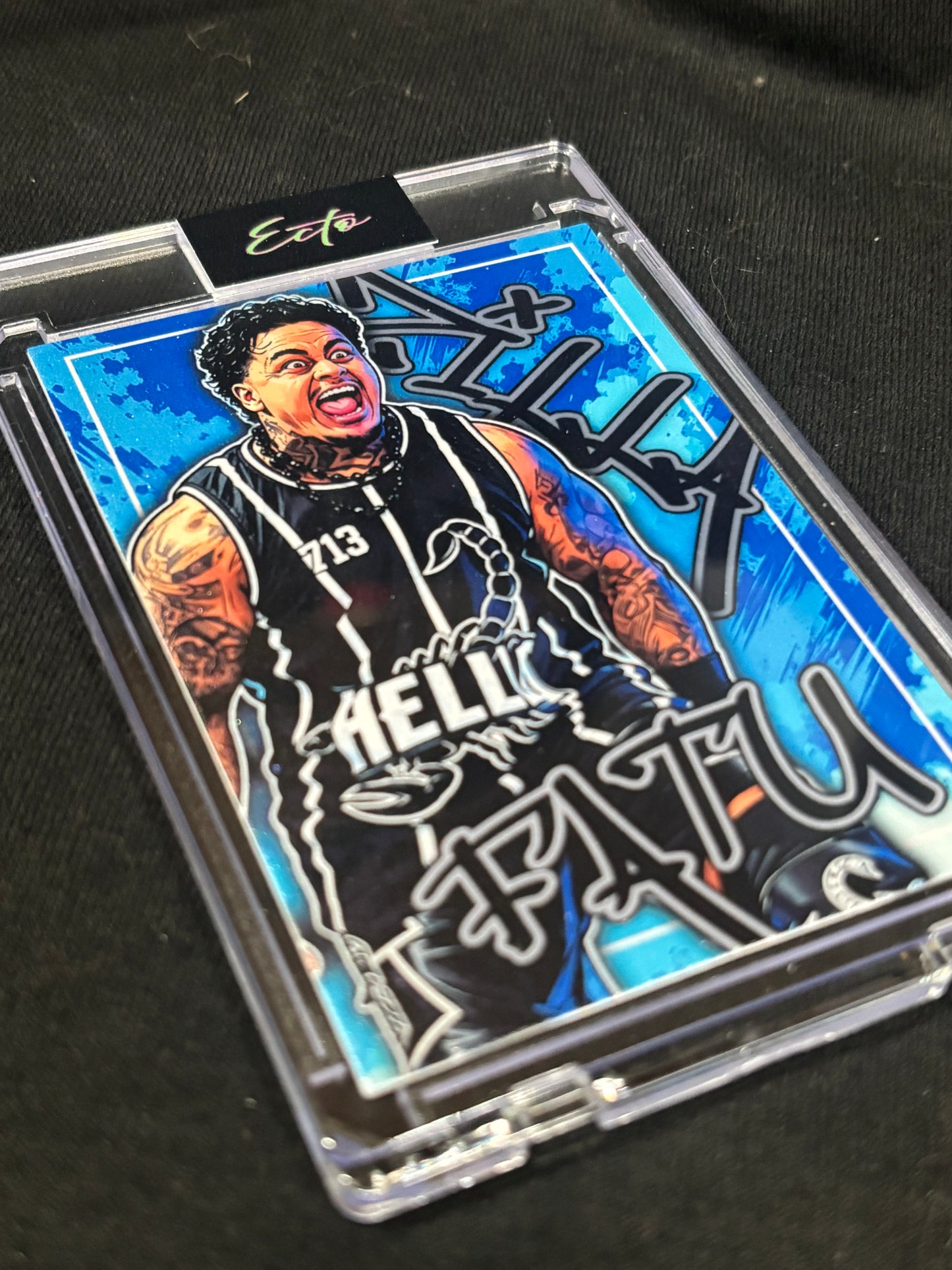 Zilla Fatu “Unleashed” Custom Art Card | Base & Random 1/1 Parallels