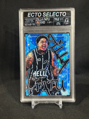 Zilla Fatu “Unleashed” Custom Art Card | Base & Random 1/1 Parallels