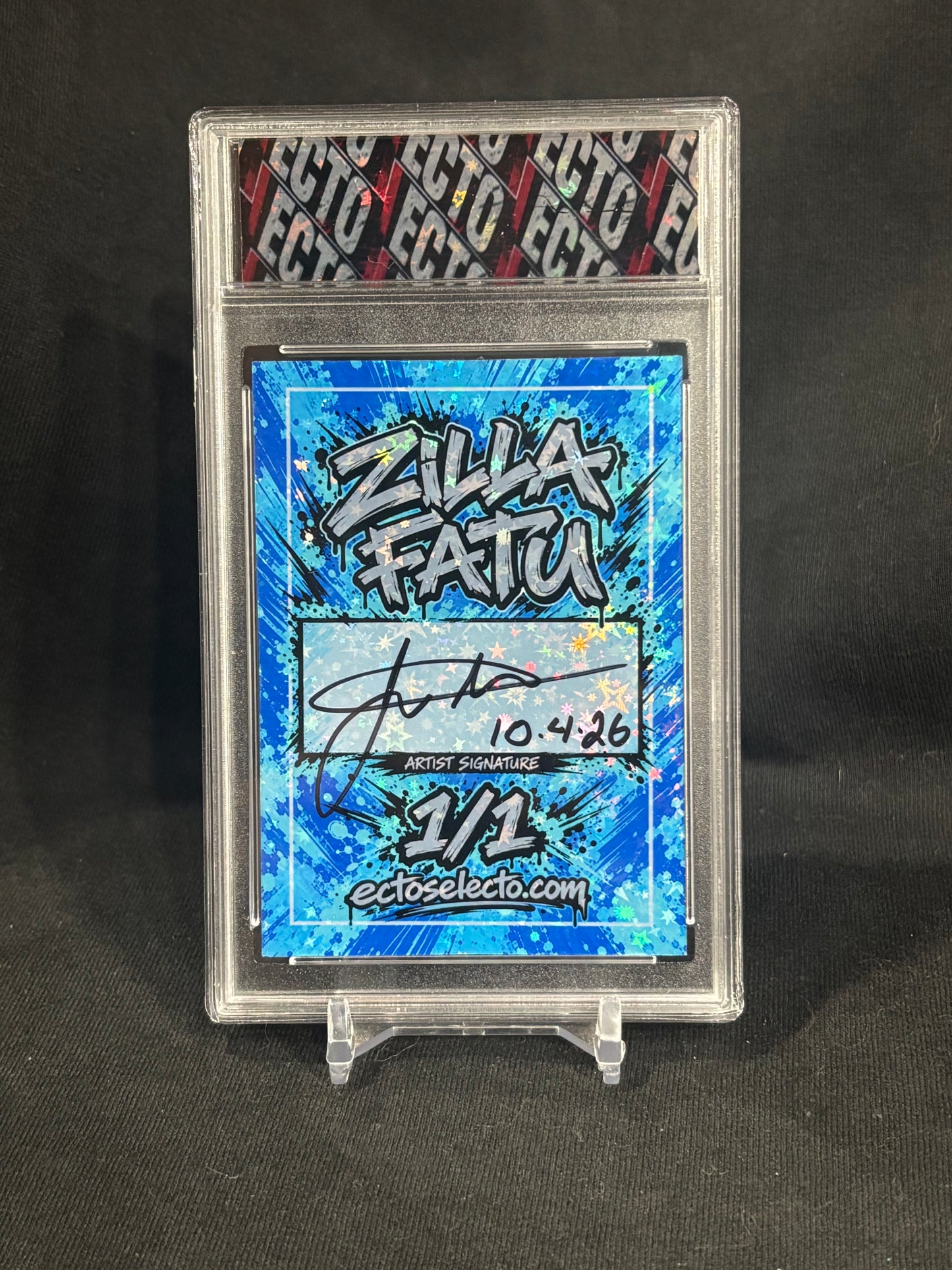 Zilla Fatu “Unleashed” Custom Art Card | Base & Random 1/1 Parallels