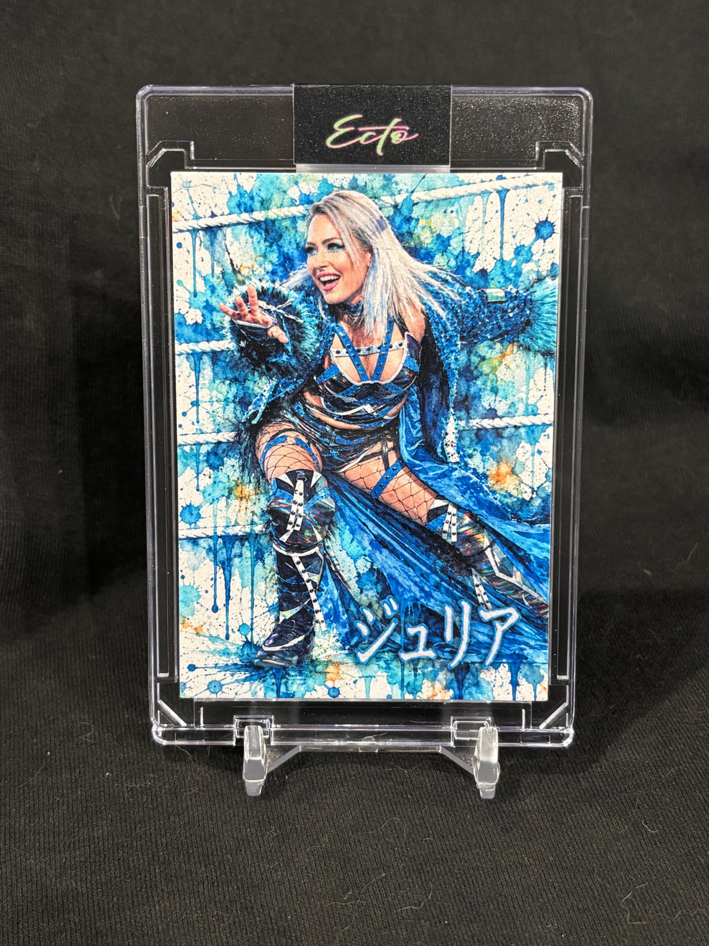Giulia ジュリア Watercolor Custom Art Card | Base & Limited 1/1 Parallels