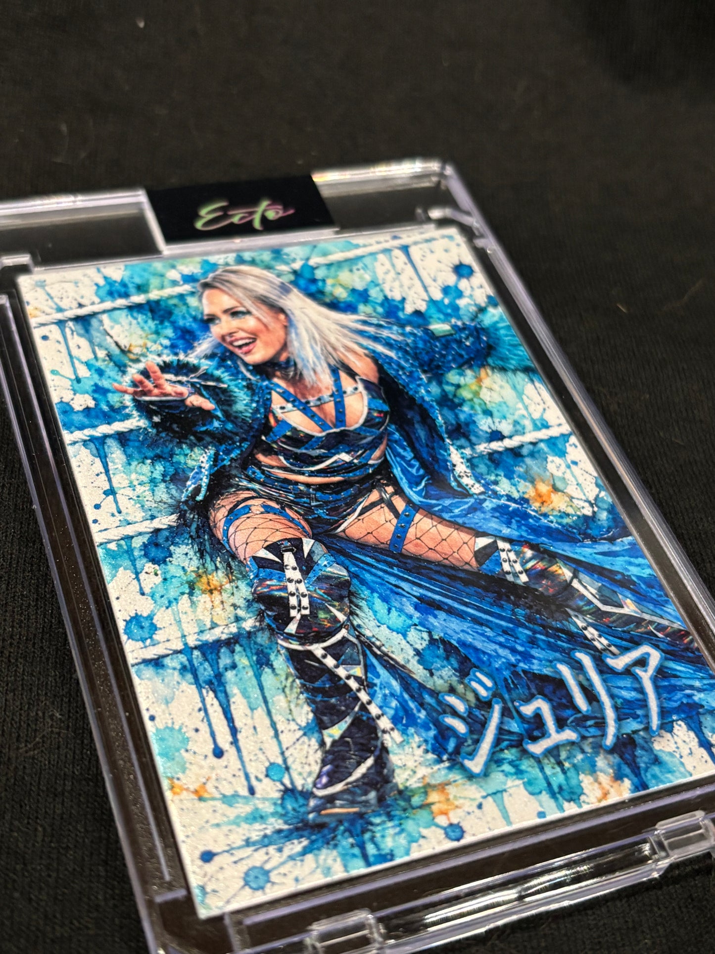Giulia ジュリア Watercolor Custom Art Card | Base & Limited 1/1 Parallels