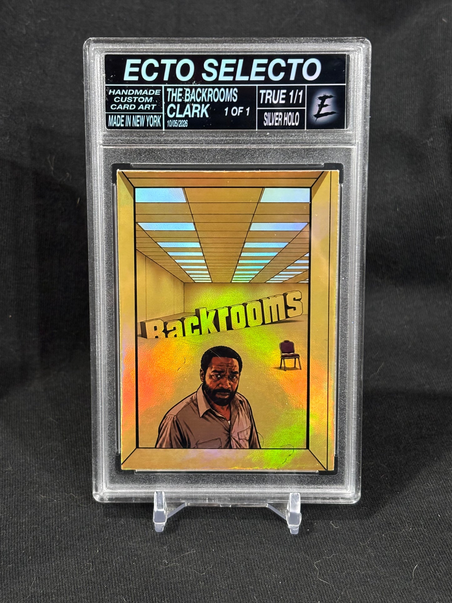 Backrooms – Clark Custom Art Card | Base & Random 1/1 Parallels