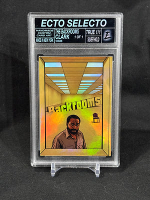 Backrooms – Clark Custom Art Card | Base & Random 1/1 Parallels