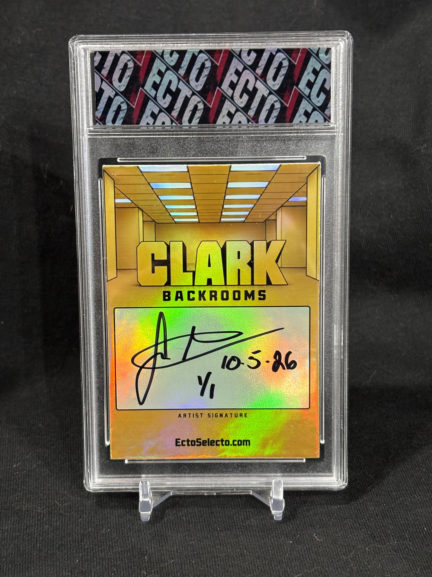 Backrooms – Clark Custom Art Card | Base & Random 1/1 Parallels
