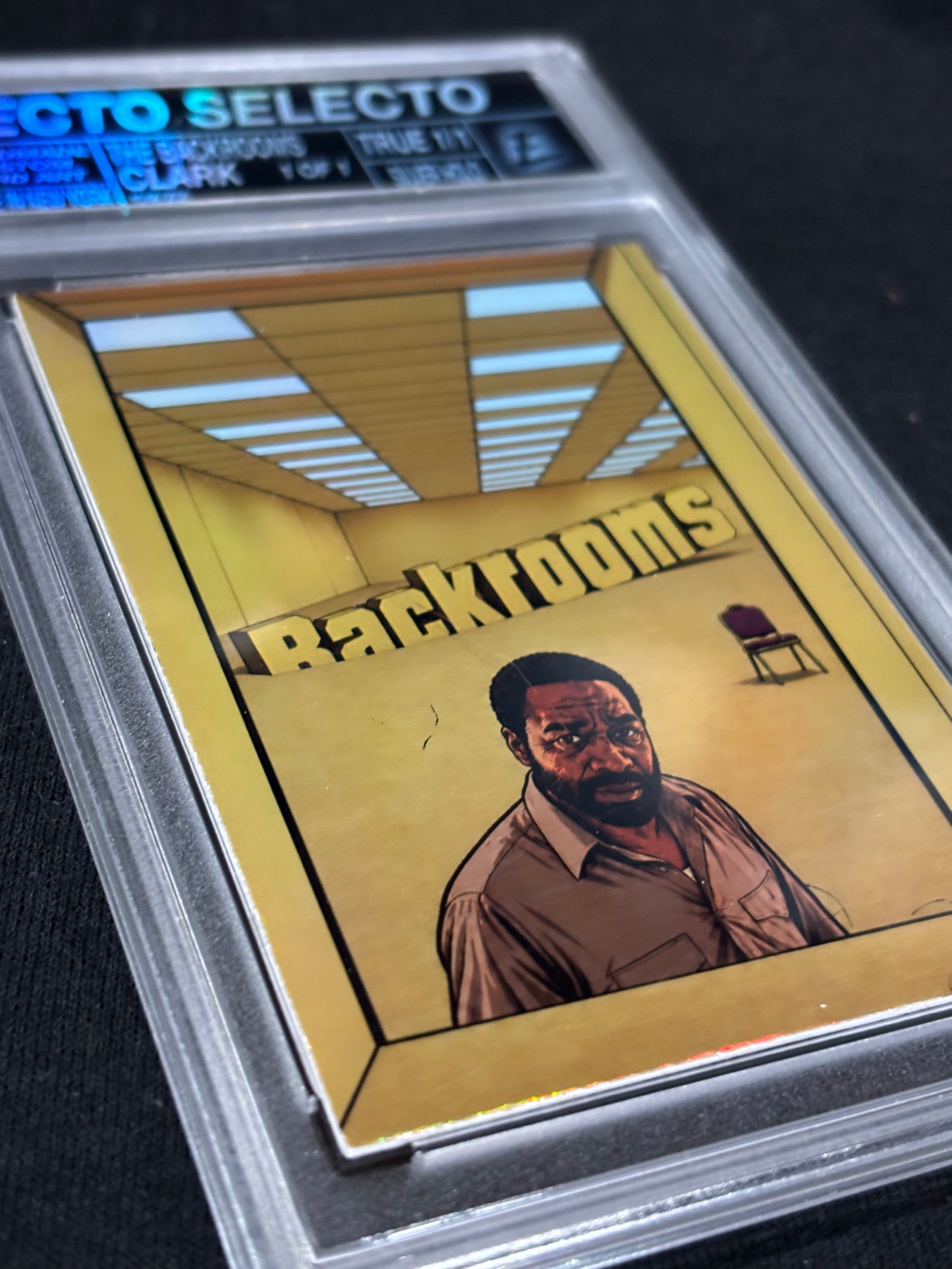Backrooms – Clark Custom Art Card | Base & Random 1/1 Parallels