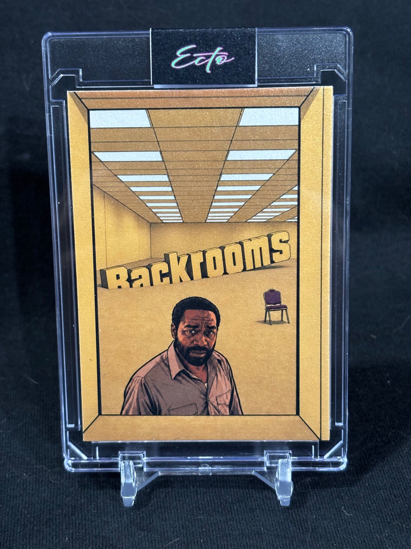 Backrooms – Clark Custom Art Card | Base & Random 1/1 Parallels