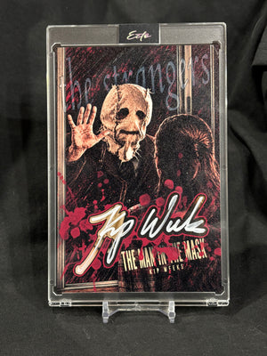 Kip Weeks — The Strangers | 1/1 4×6 Cut Signature Art Card | Beckett Authenticated Autograph