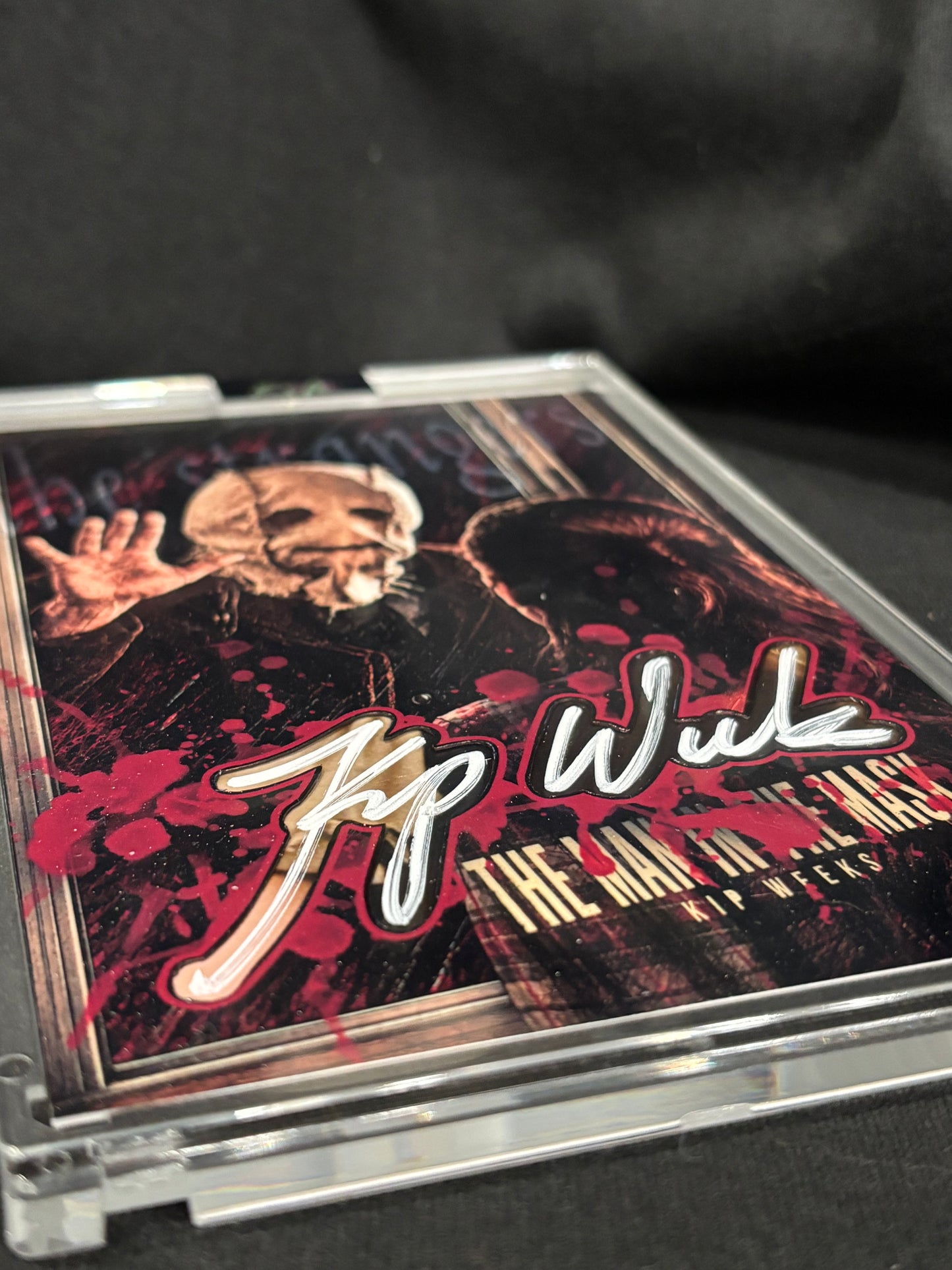 Kip Weeks — The Strangers | 1/1 4×6 Cut Signature Art Card | Beckett Authenticated Autograph