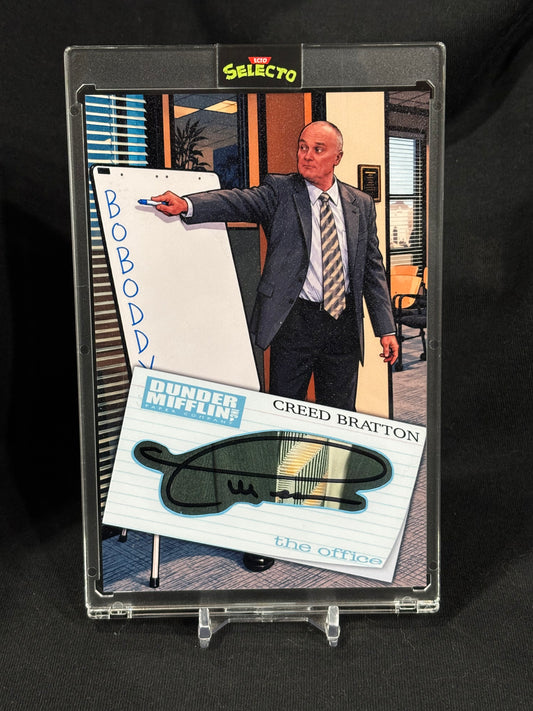 Creed Bratton “BOBODDY” – The Office 4×6 Cut Signature | Beckett | 1/1