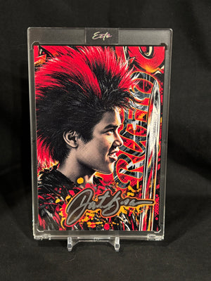 Dante Basco as Rufio — Hook 1/1 Cut Signature Art | Beckett Authenticated | 4×6