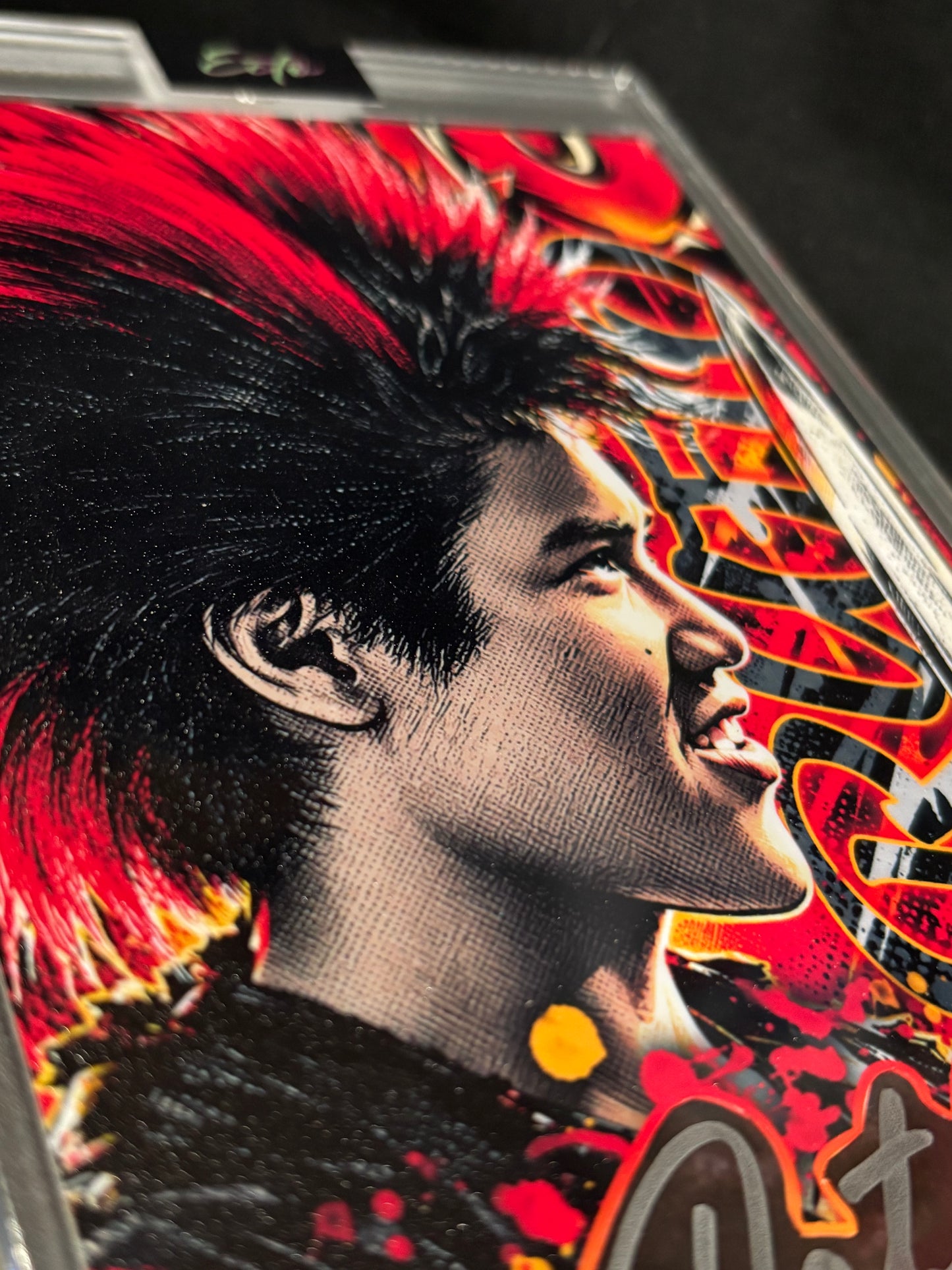 Dante Basco as Rufio — Hook 1/1 Cut Signature Art | Beckett Authenticated | 4×6