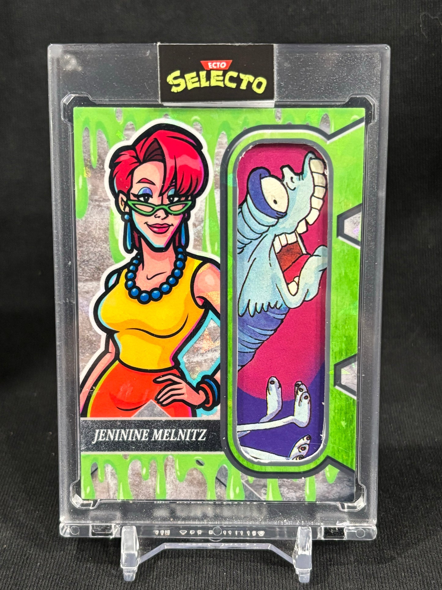 Janine Melnitz – “The Real Ghostbusters Relic” – Ecto Selecto 1/1 Custom Art Card