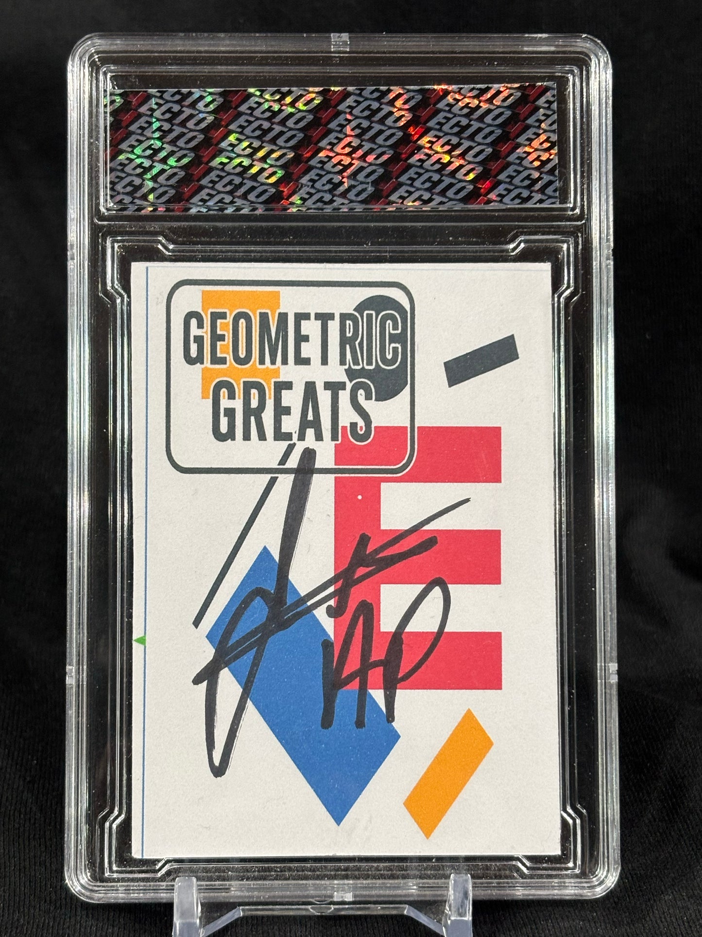 Geometric Greats – Jackie Robinson Ultra-limited run — only 4 total cards exist.