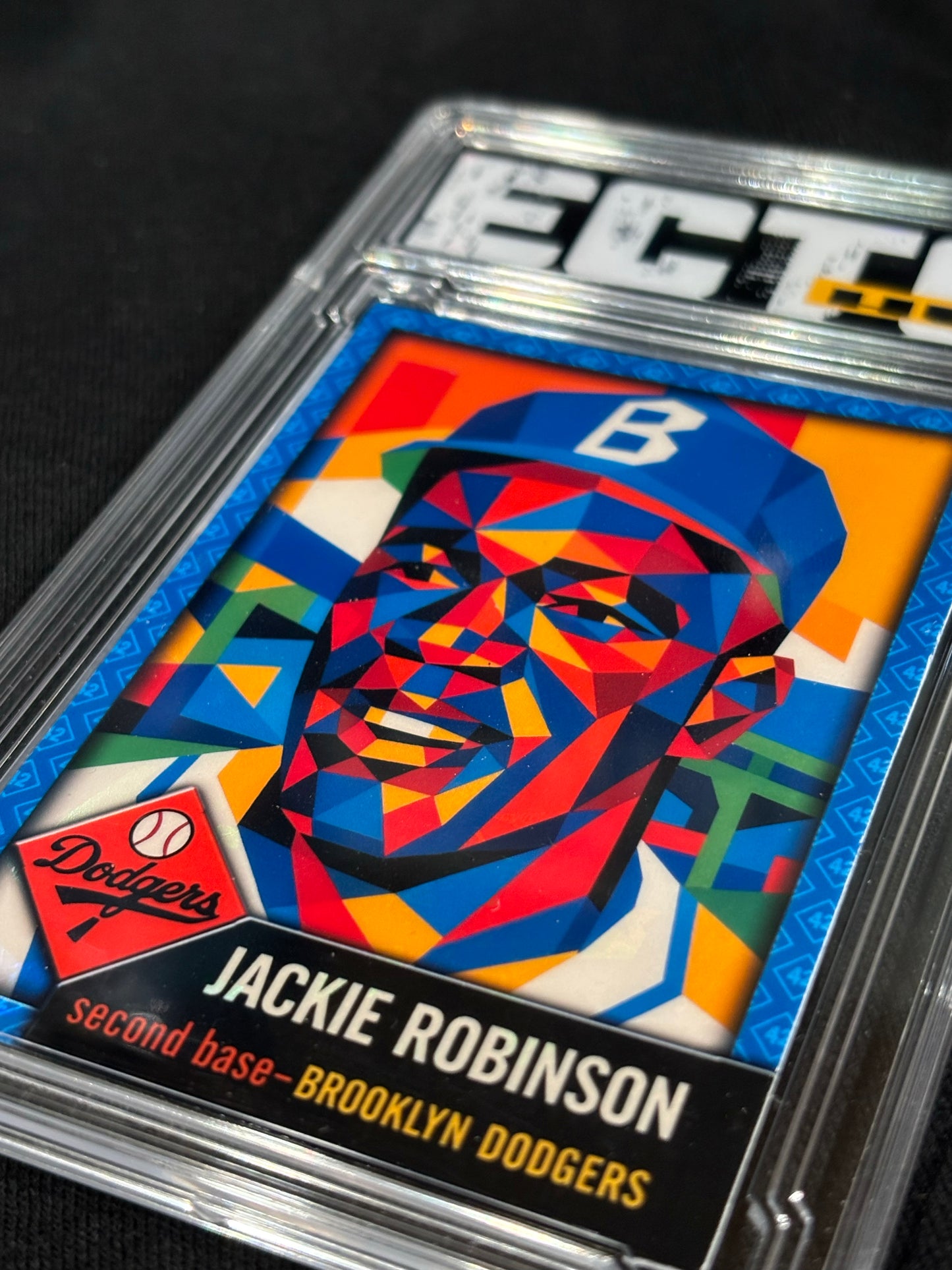 Geometric Greats – Jackie Robinson Ultra-limited run — only 4 total cards exist.