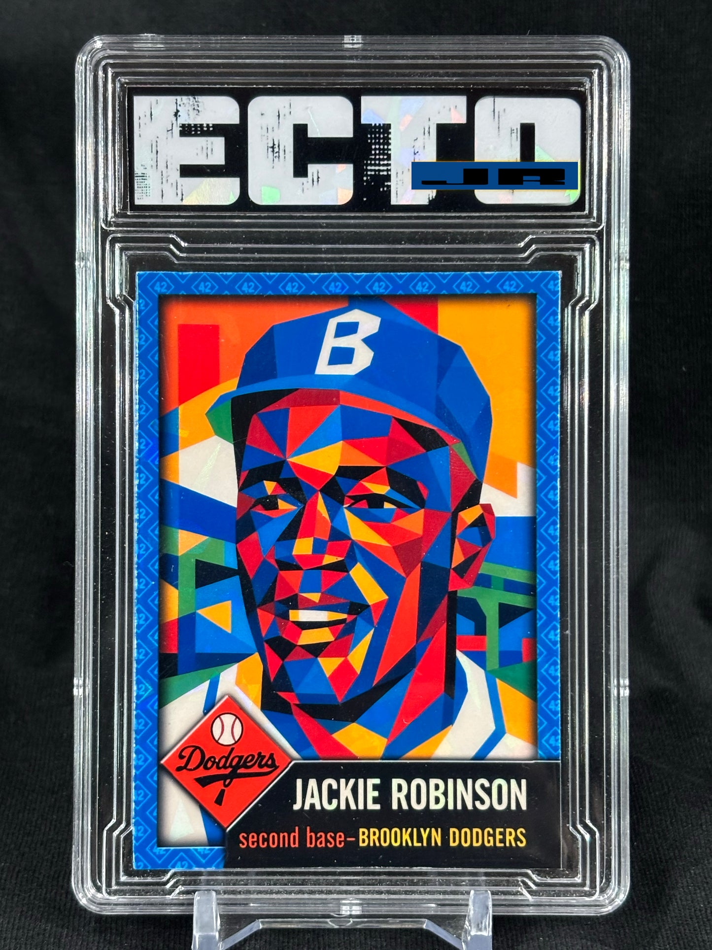 Geometric Greats – Jackie Robinson Ultra-limited run — only 4 total cards exist.