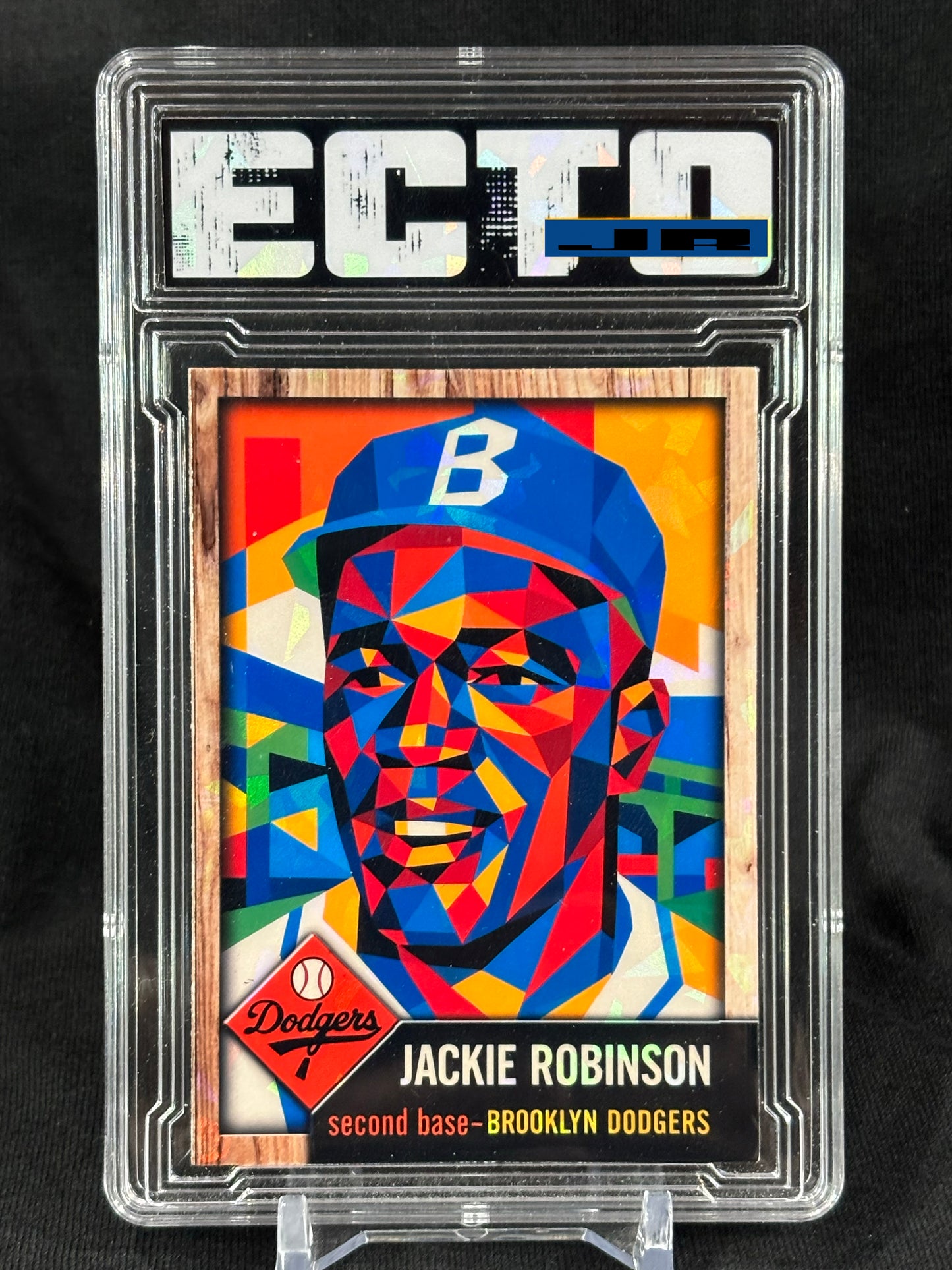 Geometric Greats – Jackie Robinson Ultra-limited run — only 4 total cards exist.
